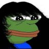 Pepe with hair