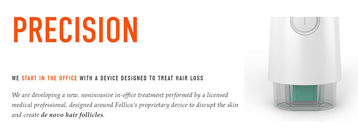 Follica Neogenesis Device