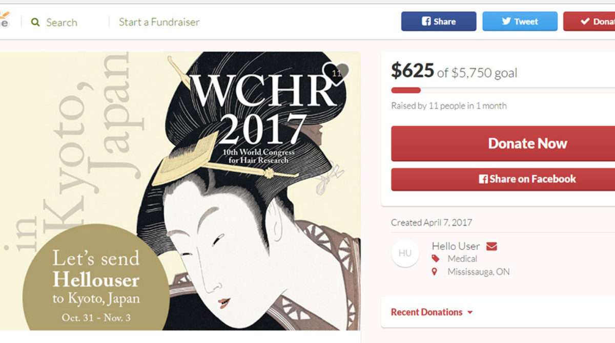 Send Hellouser to 10th World Congress in Japan