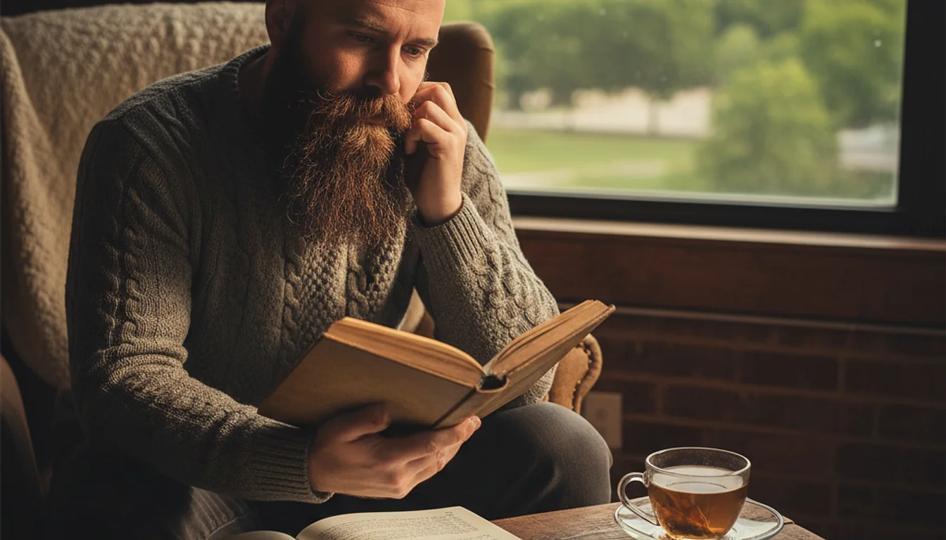 Beard and Hair Loss Connection: Why Some Men Go Bald But Keep Facial Hair - relevant illustration