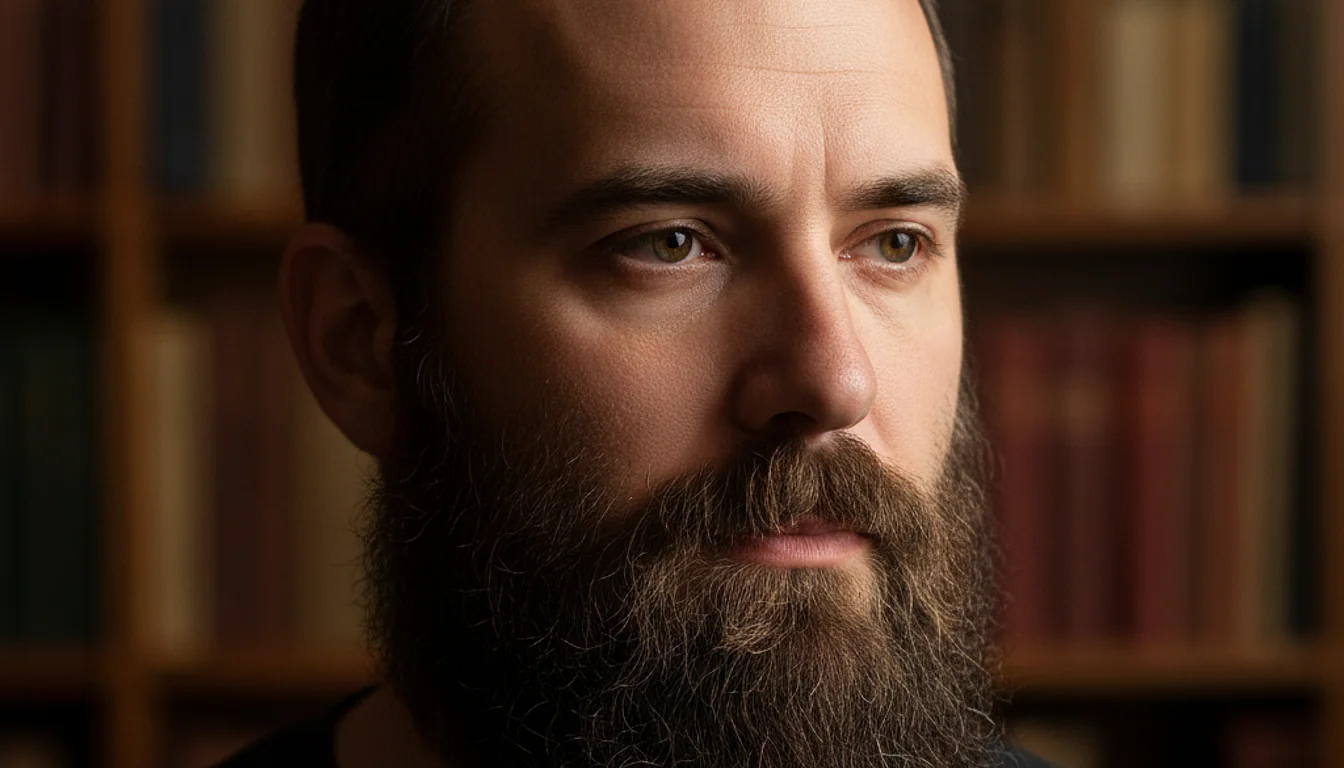 Beard and Hair Loss Connection: Why Some Men Go Bald But Keep Facial Hair - relevant illustration