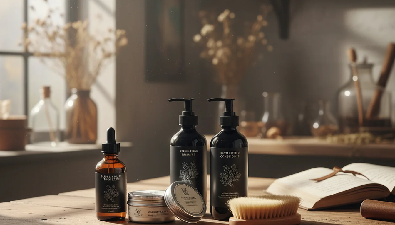 Best Beard Growth Products That Help Scalp Hair Too - relevant illustration