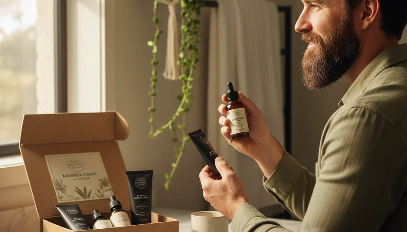 Best Beard Growth Products That Help Scalp Hair Too - relevant illustration