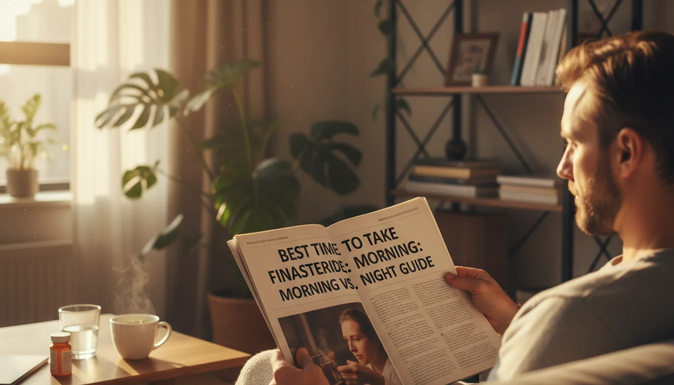 Best Time to Take Finasteride: Morning vs Night Guide - relevant illustration