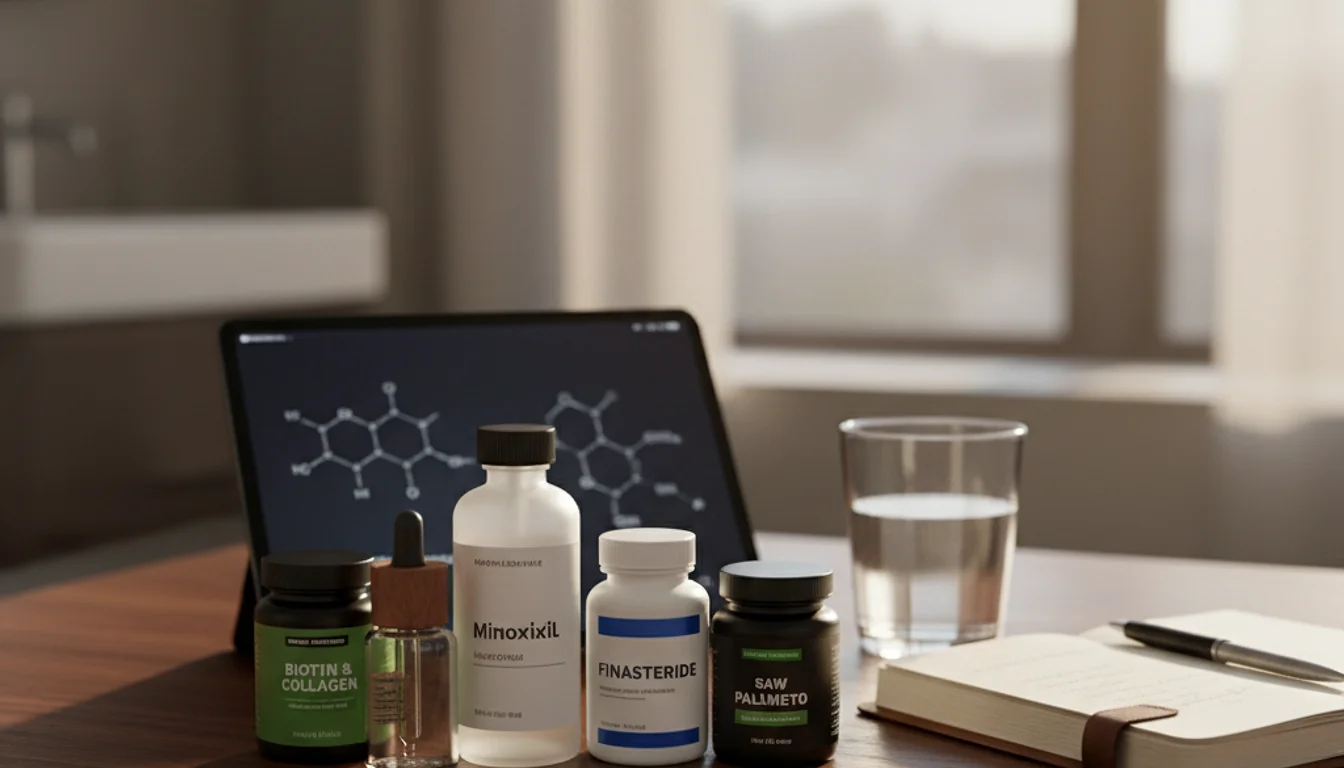 Building the Perfect Hair Loss Stack for Men - relevant illustration