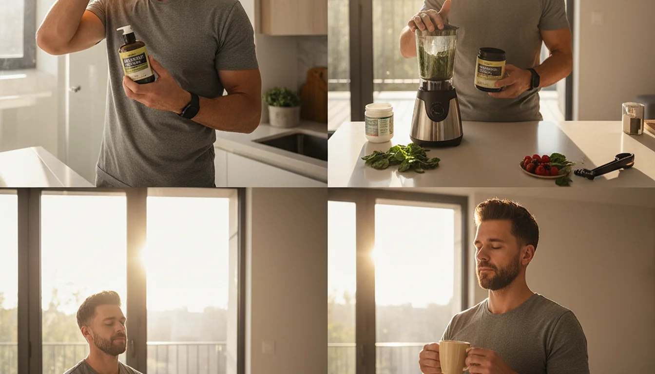 Daily Habits for Better Men's Health and Fuller Hair in 2026 - relevant illustration