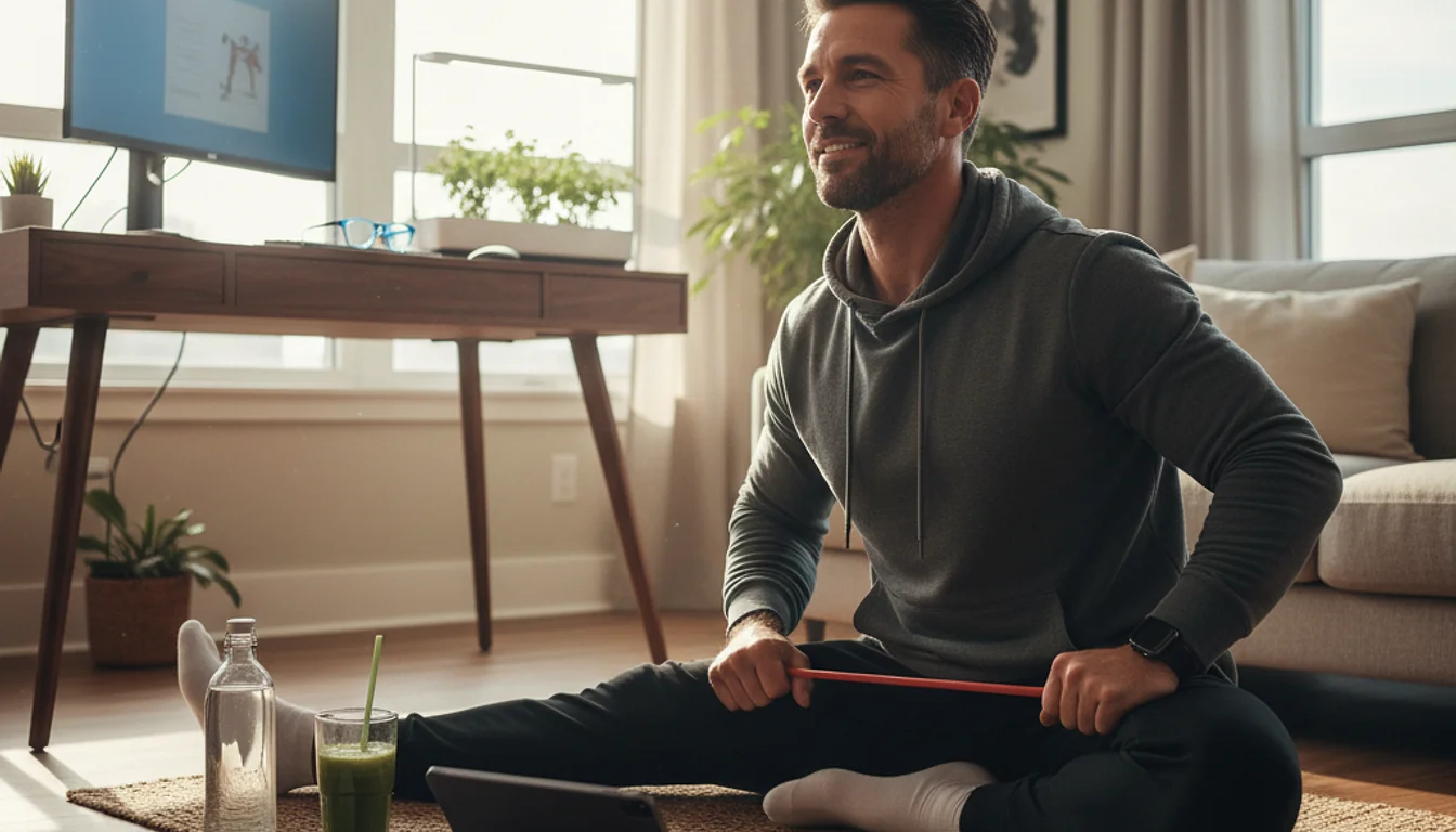 Daily Habits for Better Men's Health and Fuller Hair in 2026 - relevant illustration