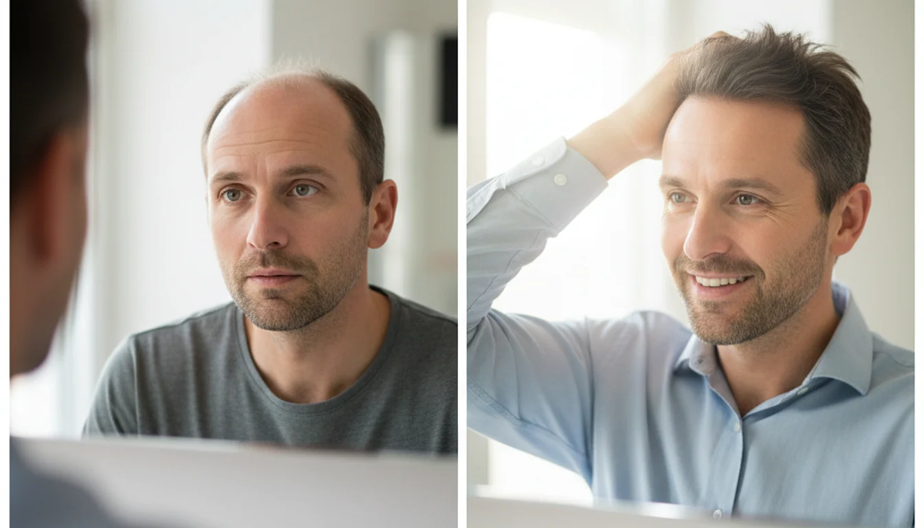 Dutasteride Before and After: Stronger Results Photos - relevant illustration