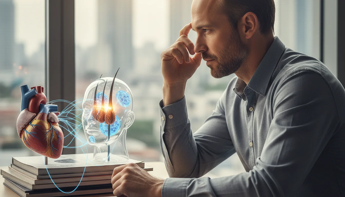 Erectile Dysfunction and Hair Loss Connection: What Men Should Know - relevant illustration