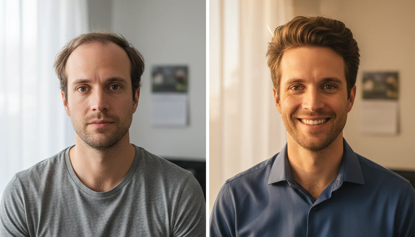 Finasteride Before and After Photos Men: What to Expect - relevant illustration
