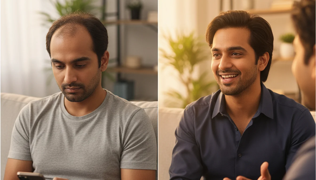 Finasteride Before and After Photos Men: What to Expect - relevant illustration