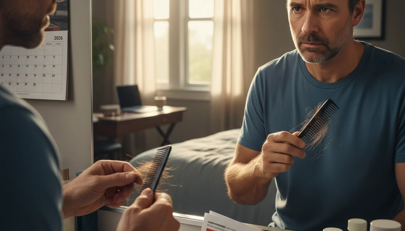 Low Testosterone and Hair Loss in Men: Symptoms and Fixes 2026 - relevant illustration