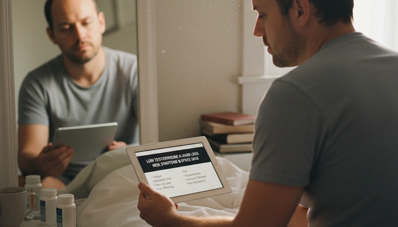 Low Testosterone and Hair Loss in Men: Symptoms and Fixes 2026 - relevant illustration