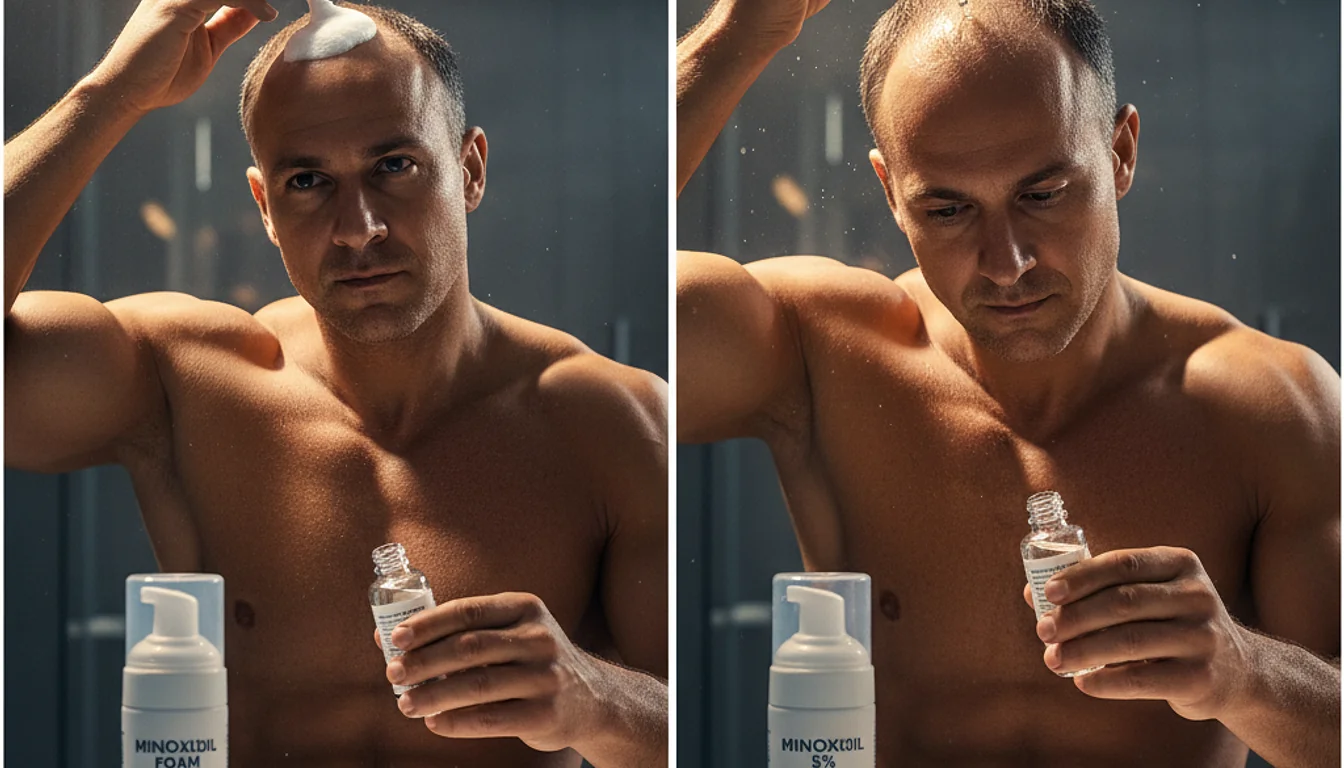 Minoxidil 5% Foam vs Solution for Men: Which Is Better for Regrowth? - relevant illustration