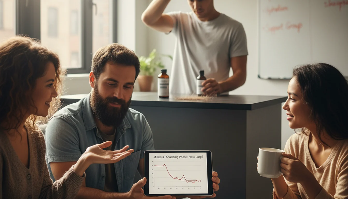 Minoxidil Shedding Phase: How Long and How to Survive It