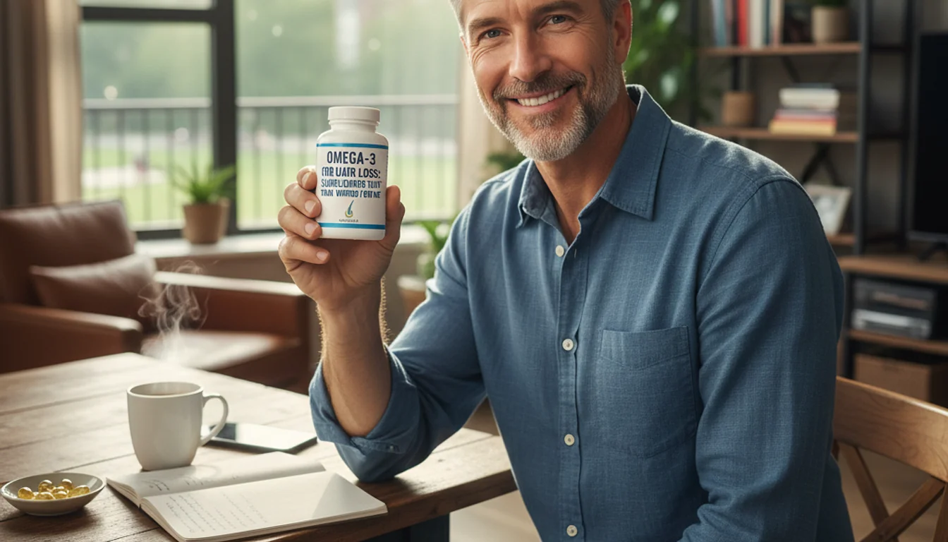 Omega 3 for Hair Loss Men: Supplements That Worked for Me - relevant illustration