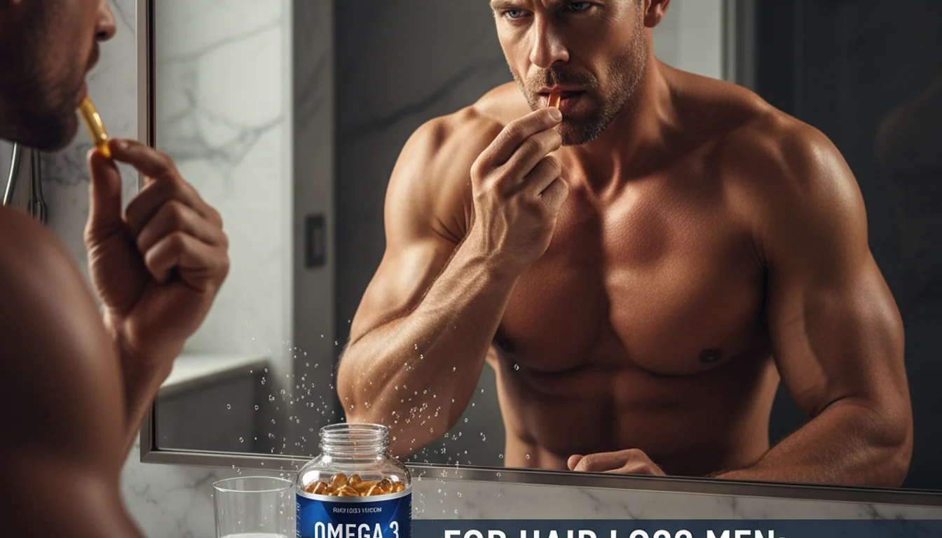 Omega 3 for Hair Loss Men: Supplements That Worked for Me - relevant illustration