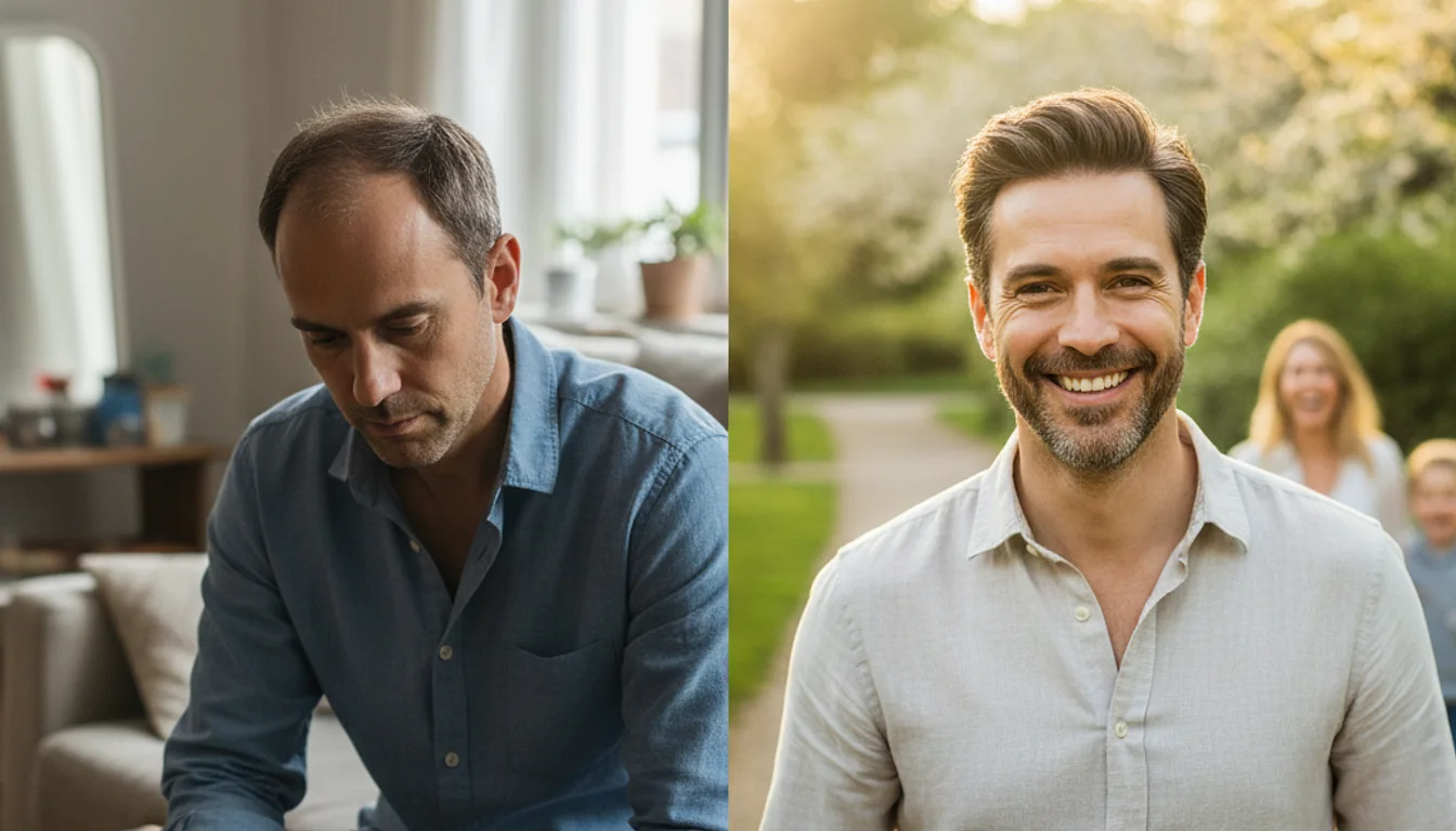Receding Hairline Fixed Before and After Stories