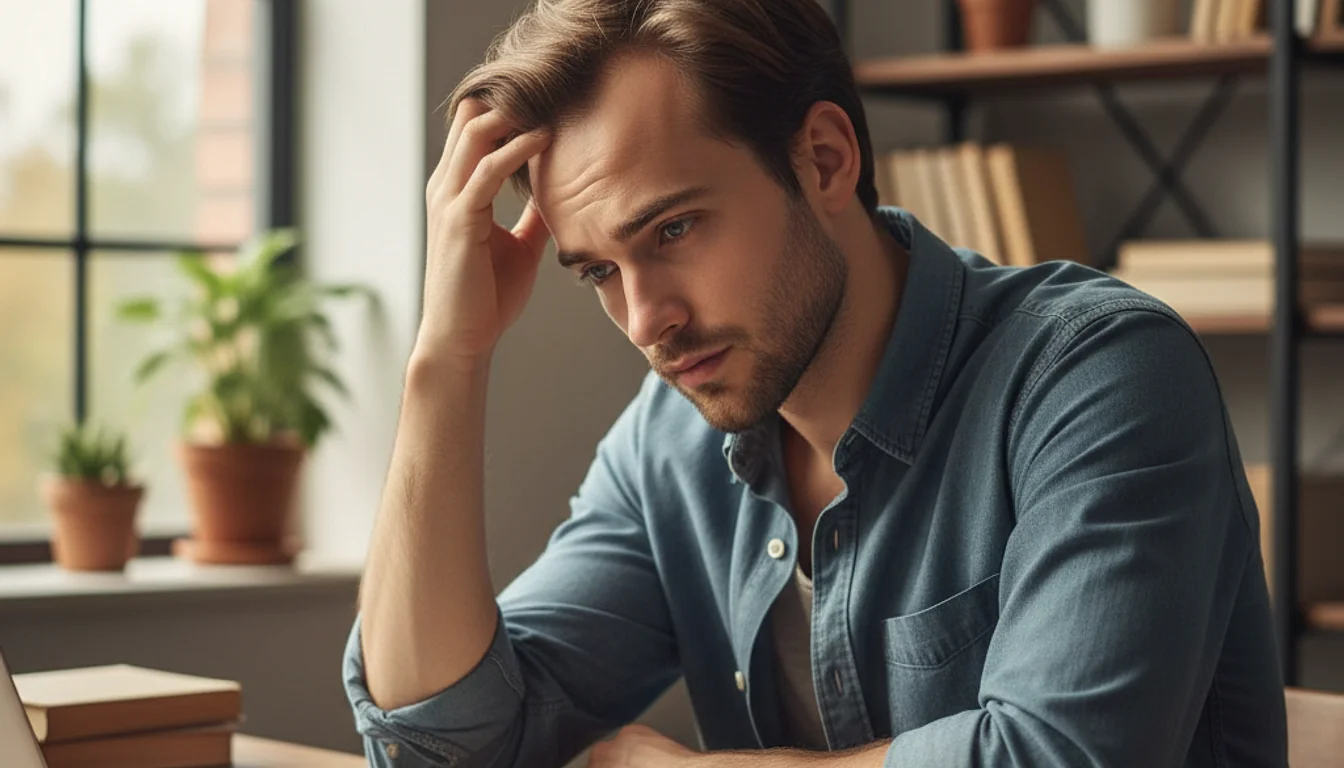 Receding Hairline at 25: Why It's Happening and What to Do Now - relevant illustration