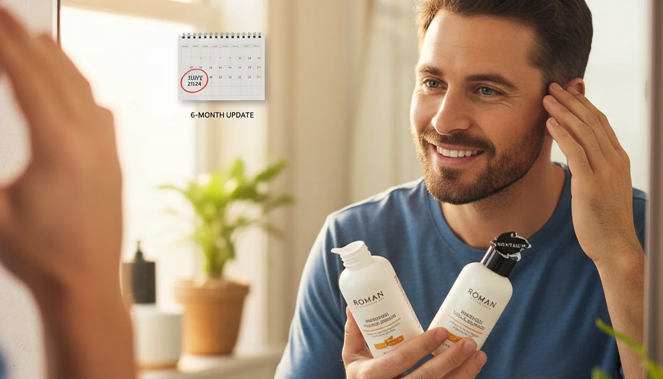 Roman Finasteride and Minoxidil Combo: My 6-Month Update - relevant illustration