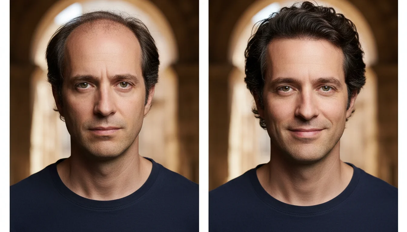 Roman Hair Loss Before and After 6 Months: My Real Photos - relevant illustration