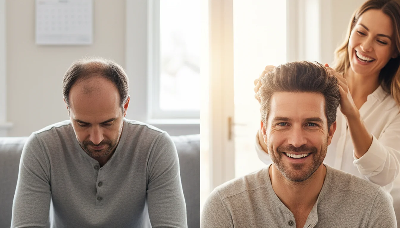 Roman Hair Loss Before and After 6 Months: My Real Photos - relevant illustration