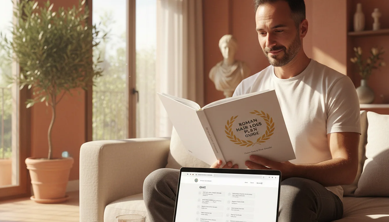Roman Hair Loss Plan Guide: From Quiz to First Results - relevant illustration