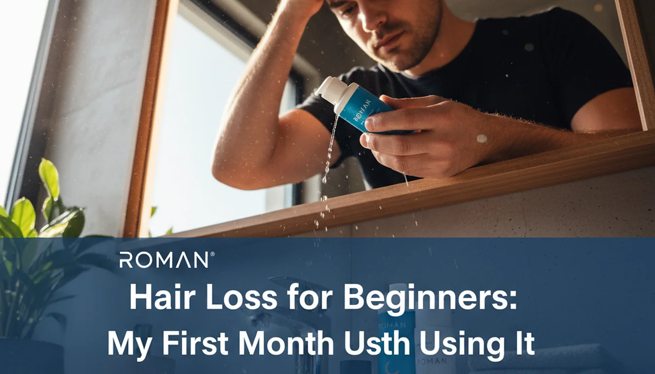 Roman Hair Loss for Beginners: My First Month Using It - relevant illustration