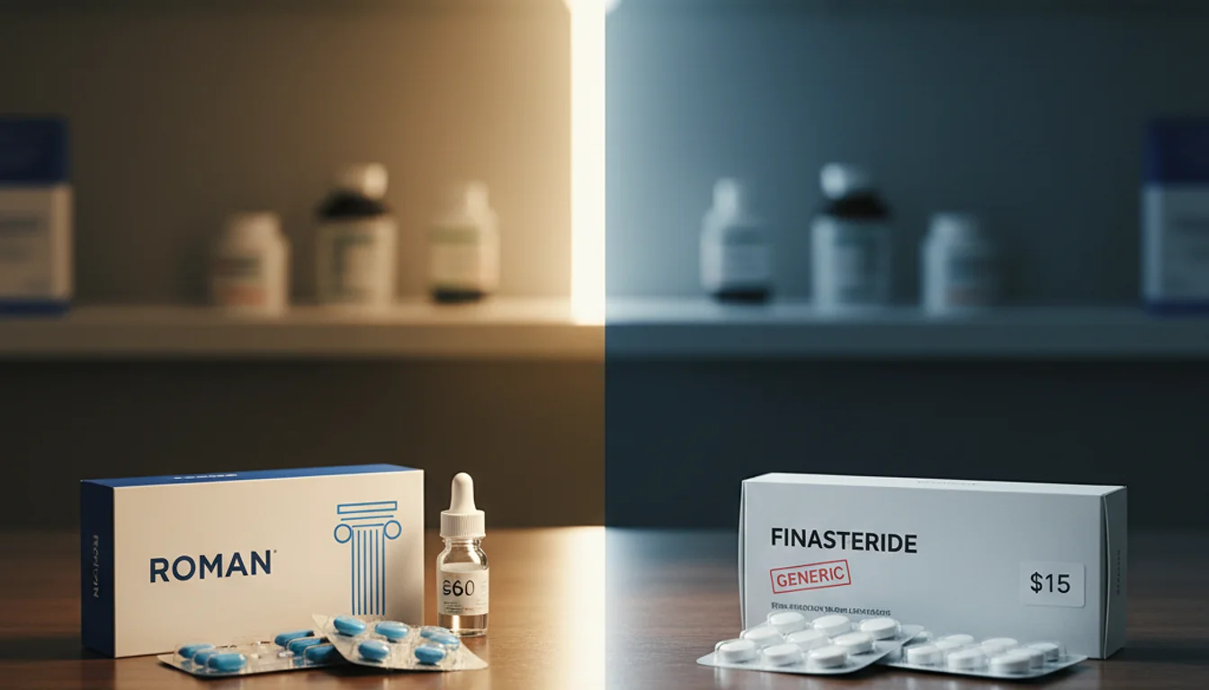 Roman vs Generic Finasteride: Is the Brand Worth Extra Cost?