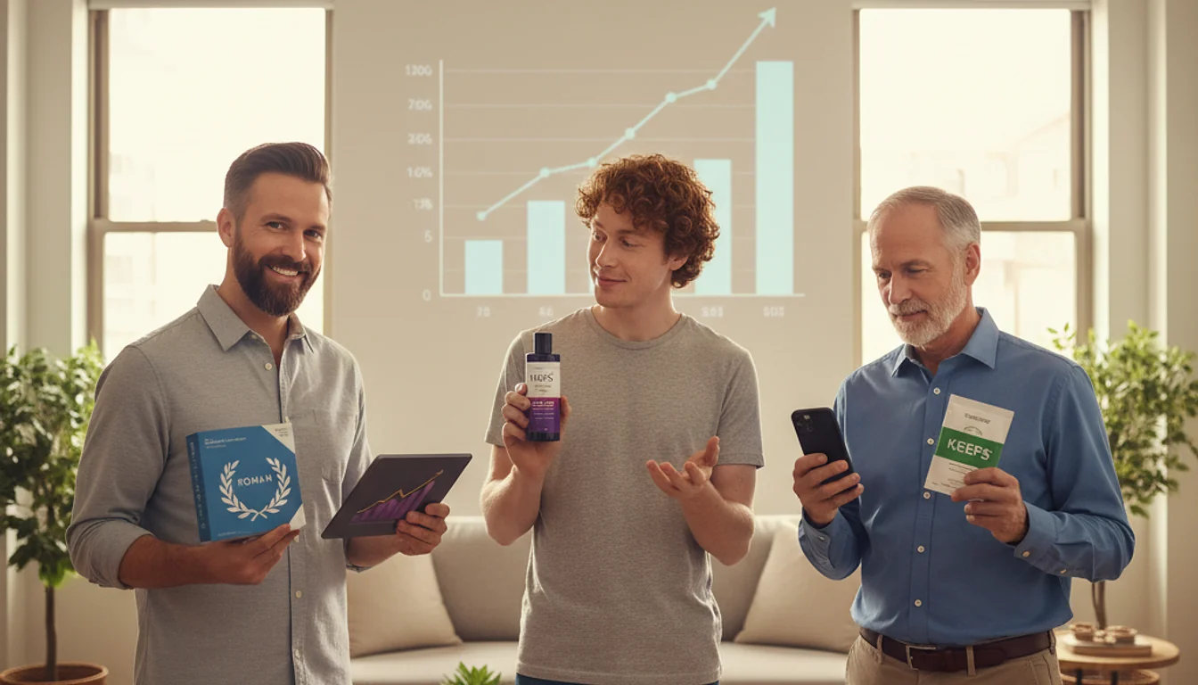 Roman vs Hims vs Keeps 2026: Which Is Best for Hair Regrowth? - relevant illustration