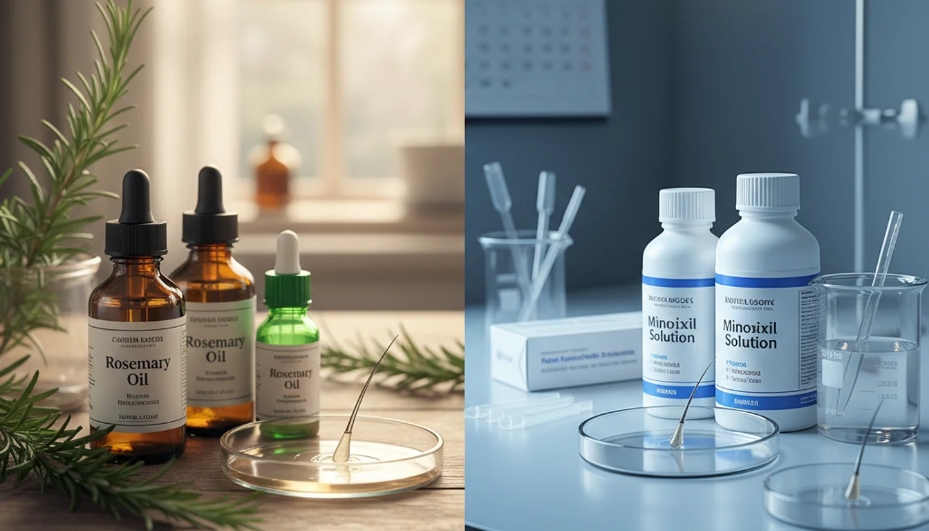 Rosemary Oil vs Minoxidil: Natural Alternative Test 2026 - relevant illustration
