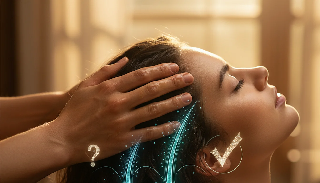 Scalp Massage for Hair Regrowth: Does It Work or Just a Myth? - relevant illustration