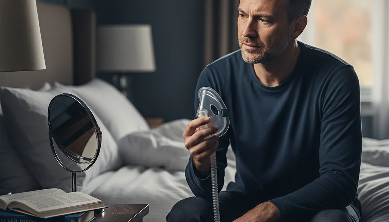 Sleep Apnea and Hair Loss in Men: The Hidden Link - relevant illustration