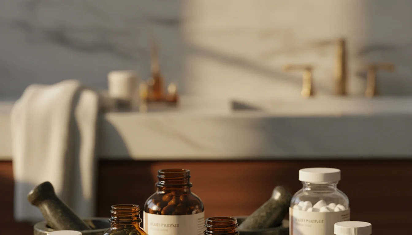 hair loss supplements - relevant illustration