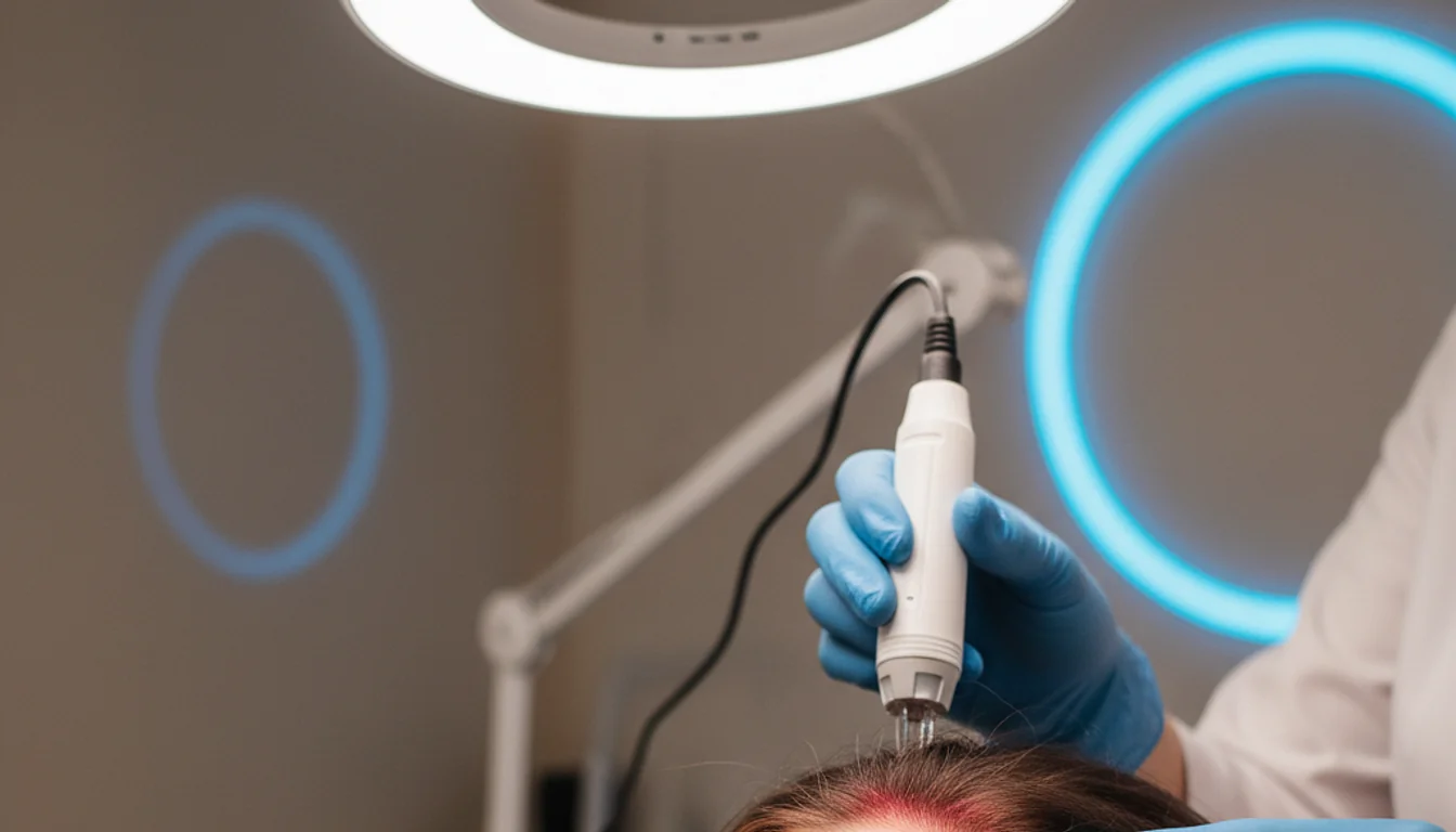 hair loss treatment for women - relevant illustration