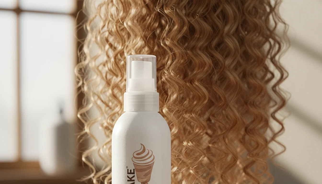 milkshake curl shaper - relevant illustration