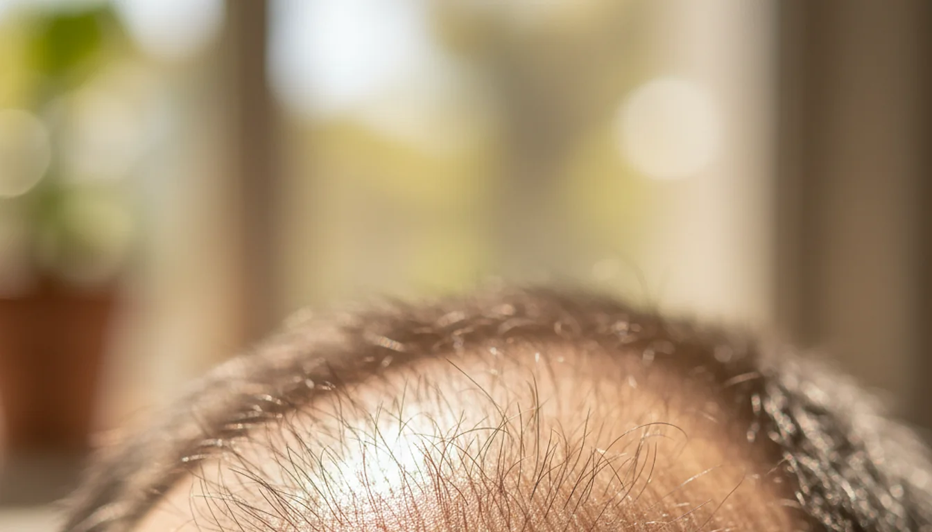 hair regrowth - relevant illustration