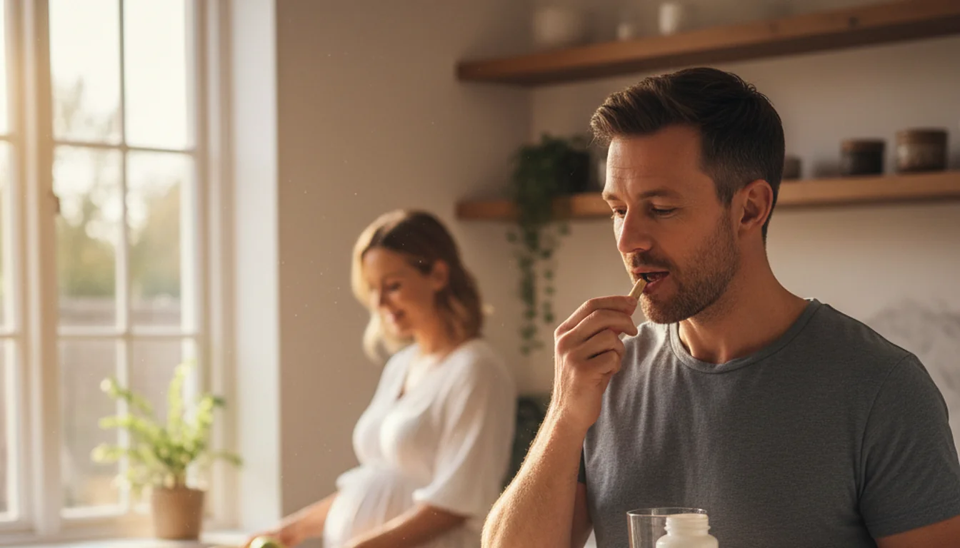 male prenatal vitamins - relevant illustration